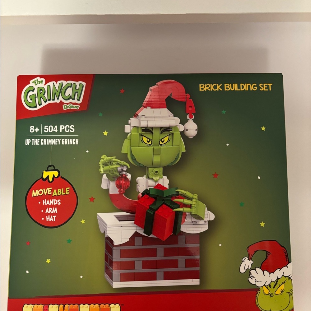 The Grinch Brick Building Set - Multicolor